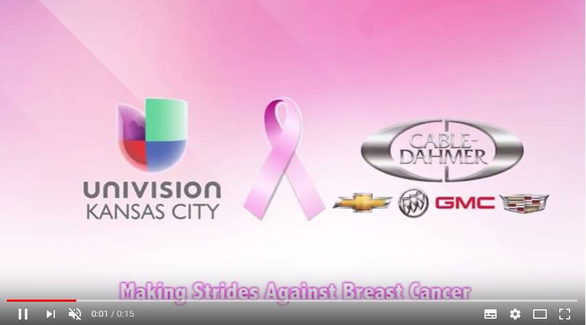Univision Kansas - Caminata contra el Cáncer de Mama #11