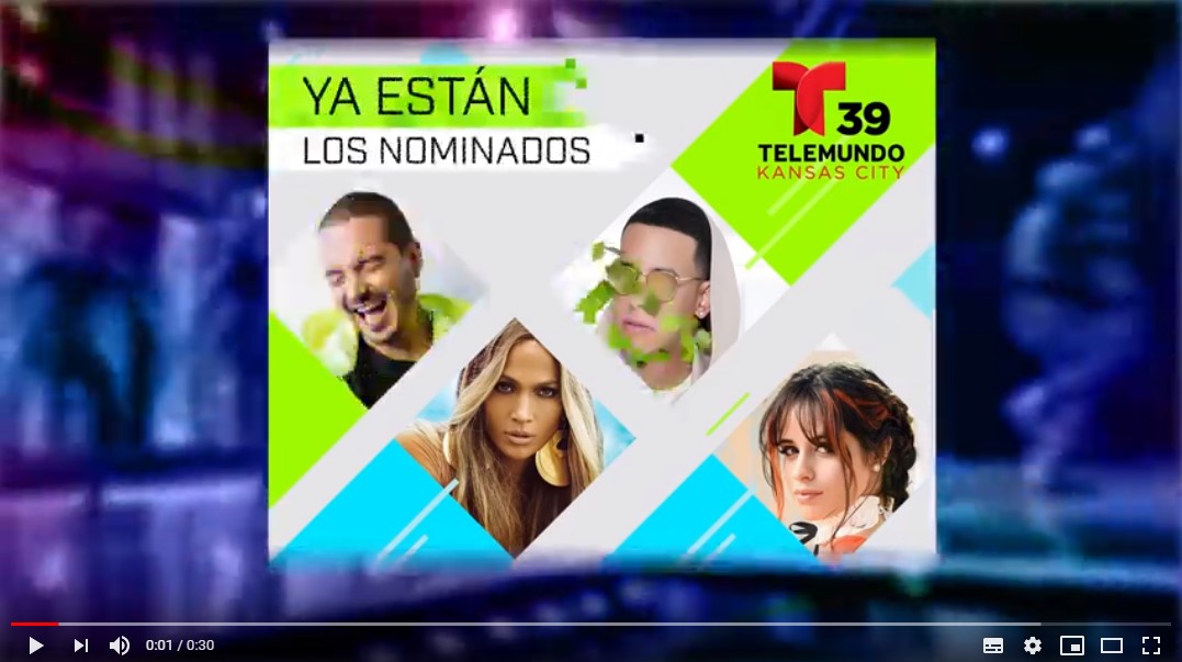 30 Sec. #1 Latin American Music Awards